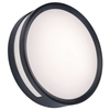 Zewnętrzna LAMPA sufitowa ROLA 6382201118 Lutec metalowa OPRAWA plafon LED 13W 3000K okrągły IP54 szary