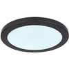 LAMPA sufitowa LASSE 12379-24B Globo okrągła OPRAWA metalowa LED 24W 3000K - 6500K plafon czarny