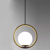 Wisząca lampa pokojowa CGARTDECOROUND30 ring mosiądz