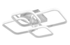 Plafon geometryczny 454 Domeno LED 42W 3000K-6000K kwadratowy czarny