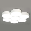 Plafon LAMPA sufitowa ZAMA 7046 Shilo natynkowa OPRAWA designerski plafon biały