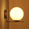 LAMPA ścienna CGMLKUL20CM COPEL szklana OPRAWA kula ball KINKIET fabio condi cumulus biały złoty