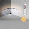 Plafon LAMPA sufitowa PRIMROSE 1427 Rabalux dekoracyjna OPRAWA okrągła LED 72W 3000-6500K efekt gwiazd z wzorkami biała