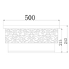Plafon LAMPA sufitowa VENERA H260-05-N Maytoni antyczna OPRAWA plafoniera okrągła złota