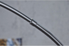 Lampa podłogowa Big Bow 21067 regulowana marmurowa podstawa chrom