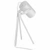 Biała lampa stołowa 137623620507 biurkowa z regulacją