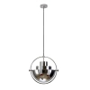 Lampa wisząca art deco Mobile ST-8881 Step do salonu pierścień chrom