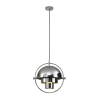 Lampa wisząca art deco Mobile ST-8881 Step do salonu pierścień chrom