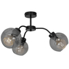 LAMPA sufitowa SOFIA MLP6594 Milagro skandynawska OPRAWA szklane kule czarne przydymione