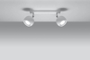 LAMPA sufitowa SL.0438 metalowa OPRAWA listwa SPOT regulowane kule balls biale