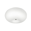 Plafoniera LAMPA sufitowa INEZ RLX93023-2A Zumaline szklana OPRAWA plafon chrom biały