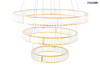 Wisząca lampa glamour Liberty LED 62,6W 3000K kaskada złota