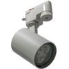 Biała lampa do 1-fazowego systemu szynowego Exo do salonu