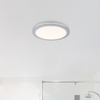 Plafon LAMPA sufitowa JEREMY 5207 Rabalux łazienkowa OPRAWA okrągła LED 18W 3000K metalowa IP44 chrom