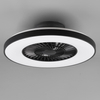 Okrągły lampowentylator sufitowy HALMSTAD R62672132 RL Light LED 40W 3000-6500K czarny