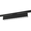 LAMPA sufitowa MOON LP-559/3 R-1F BK Light Prestige metalowa OPRAWA LED 12W 3000K do 1-fazowego systemu szynowego czarna