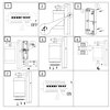 Industrialna LAMPA elewacyjna SAMBESI 204160142 Trio ogrodowa tuba zewnętrzna z czujnikiem zmierzchu IP44 antracytowa