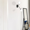 Modernistyczna lampa ścienna JOY MLP7526 Milagro molekuły do przedpokoju czarne