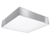 Plafon LAMPA sufitowa SL140 natynkowa OPRAWA kwadratowa szara