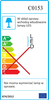Zestaw biały downlight Long LED 7W 3000K czarny pierścień