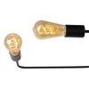 Plafon LAMPA sufitowa LESTER 21112/06/30 Lucide industrialna OPRAWA metalowe pręty żarówki bulbs pająk loft czarny