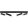 LAMPA sufitowa ROLL 50712402 Kaspa metalowa OPRAWA listwa LED 16W 3000K regulowane tuby czarne