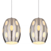 Wisząca lampa Glamour NARRI 24006-4H Globo transparentna kryształ nikiel