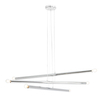 6-płomienny zwis Tubo 1072K4 Aldex lampa wisząca rurki do salonu chrom