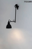 Lampa ścienna Frank Range MSE010400219 ruchoma czarna