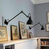 Lampa ścienna Frank Range MSE010400219 ruchoma czarna
