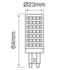 Ledowa żarówka 248900 G9 kapsułka 12W 1080lm 230V biała ciepła