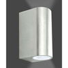 Zewnętrzna LAMPA elewacyjna BOSTON 304599 Polux metalowa OPRAWA ścienna KINKIET do ogrodu outdoor IP44 satyna szczotkowana