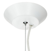 Wisząca lampa LUCIDUM FLAT ST-8718 Step jadalniana szkło mleczne akryl biała