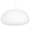 Wisząca lampa LUCIDUM FLAT ST-8718 Step jadalniana szkło mleczne akryl biała
