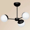 LAMPA sufitowa SFERA MLP8865 Milagro metalowa OPRAWA loftowy plafon kule na wysięgnikach balls sticks czarne białe