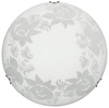 Okrągła lampa sufitowa Beris 13-20799 plafon flowers biały