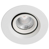 Podtynkowa LAMPA sufitowa TORRES ADJUST DA-401C/WK-WW/50 Italux okrągła OPRAWA metalowa LED 13W 3000K wpuszczana IP44 biała