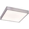 LAMPA sufitowa VITOS 12367-30 Globo metalowa OPRAWA kwadratowa LED 28W 4000K plafon nikiel