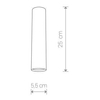 LAMPA sufitowa EYE M 5463 Nowodvorski metalowa OPRAWA downlight tuba biała