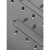 Plafon LAMPA sufitowa LINIA 33025 Sigma metalowa OPRAWA tuby regulowane czarne