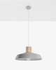 LAMPA wisząca SL.0282 okrągła OPRAWA betonowy zwis skandynawski beton
