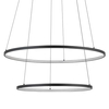 Pierścieniowa wisząca lampa Circolo 10814 Nowodvorski LED 35W 3000K czarna