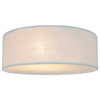 Plafon LAMPA sufitowa CLARA CL12029-D40-WH Zumaline abażurowa OPRAWA klasyczna okrągła biała