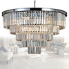 Pałacowa lampa wisząca CGHEREFALLXLCRYSTAL łańcuch stal