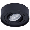 Podstropowa LAMPA oczko NUSA ML0022 metalowy wpust okrągły czarny