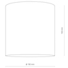 LAMPA sufitowa IOS 8724 Nowodvorski metalowa OPRAWA downlight LED 40W 3000K tuba czarna