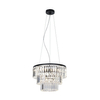 Pałacowa lampa wisząca Tifanny P17127-4 kryształowa przezroczysta
