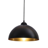 Wisząca lampa loftowa Round CHFB-E27 Abigali metalowa nad wyspę do kuchni czarna