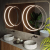 Okrągła LAMPA wisząca RIO TH.114 Thoro metalowa OPRAWA ring LED 30W 3000K pierścień zwis czarny