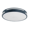 LAMPA sufitowa VENTURA 1378022 Nave plafon LED 24W 3000K - 6000K do sypialni czarny biały